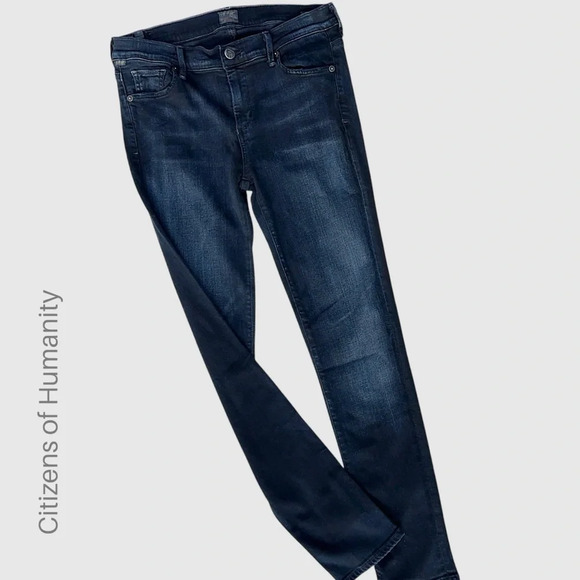 Citizens of Humanity Women's Dark Blue Jeans - Picture 1 of 11